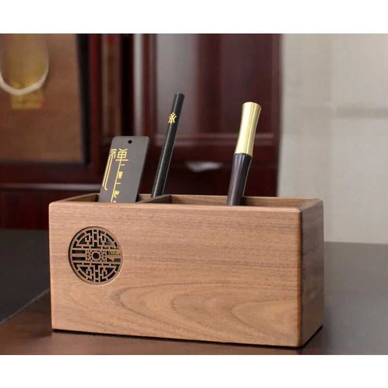 Sedora Heritage Hand-Carved Pen Holder - main product image