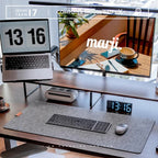 Sedora Mono Felt Desk Mat - view 4