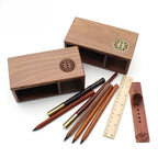 Sedora Heritage Hand-Carved Pen Holder - view 3