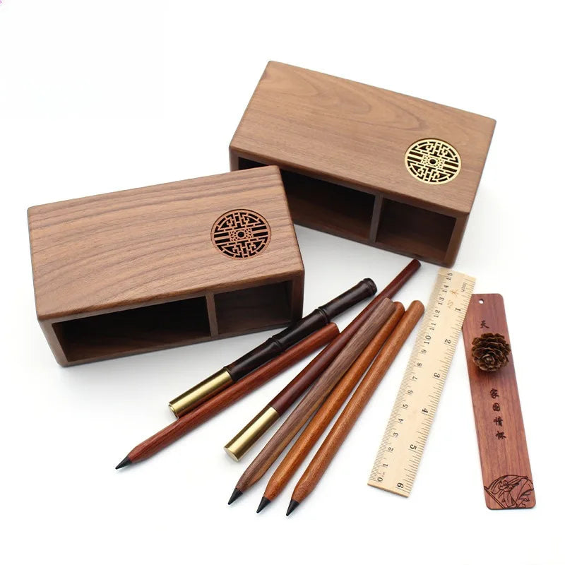 Sedora Heritage Hand-Carved Pen Holder - view 3