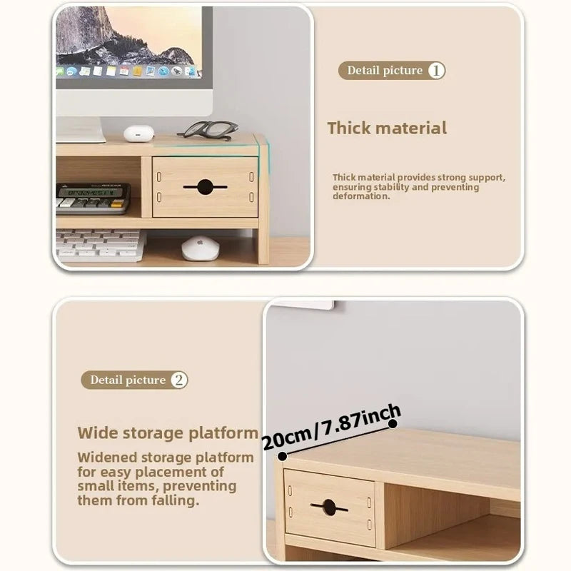 Sedora Norden Monitor Riser with Drawer - view 4