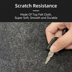 Sedora Loft Wool-Felt Desk Mat - view 3