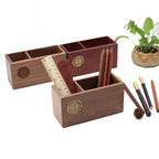 Sedora Heritage Hand-Carved Pen Holder - view 4