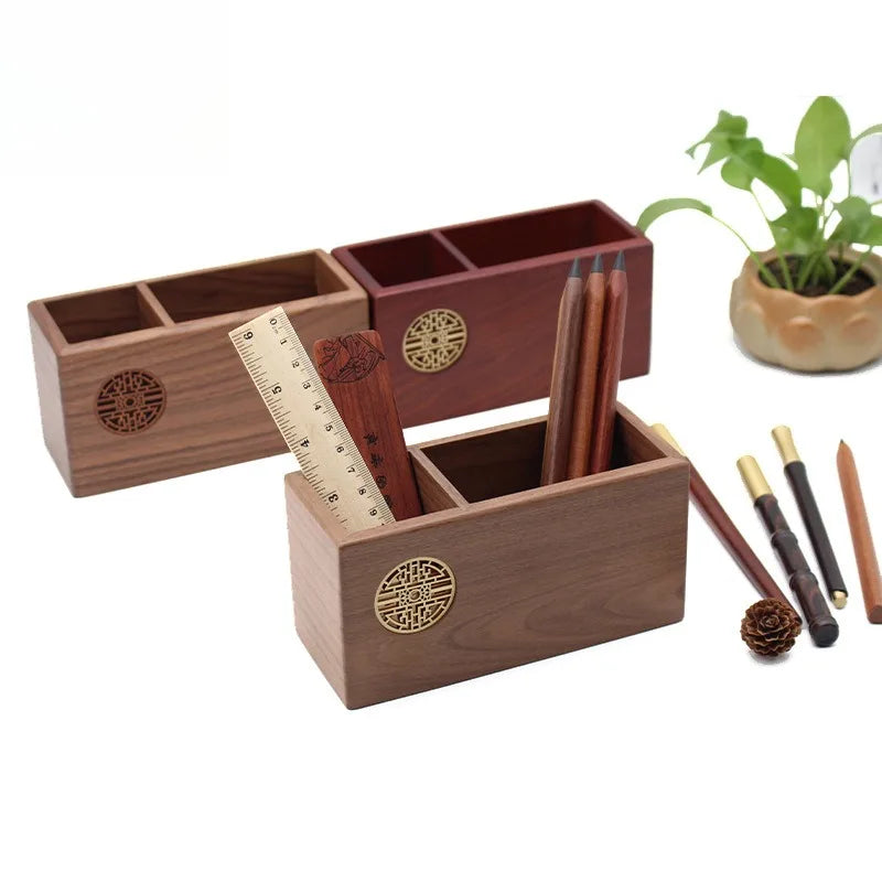 Sedora Heritage Hand-Carved Pen Holder - view 4